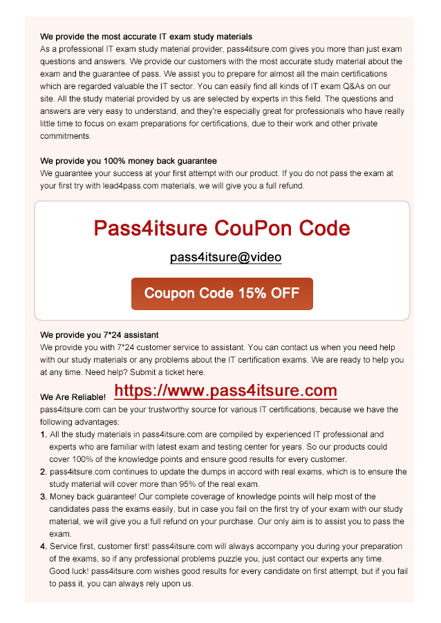 pass4itsure AI-100 coupon